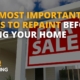 The 3 Most Important Rooms to Repaint Before Selling Your Home