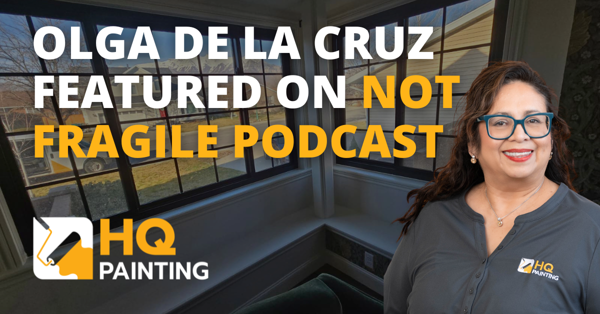 HQ Painting Founder Olga de la Cruz Talks About the Moment That Made Her Leave Corporate Behind for Good on the ‘Not Fragile Podcast’